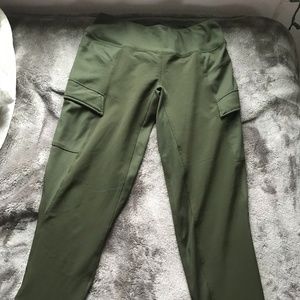 Green Champion Leggings